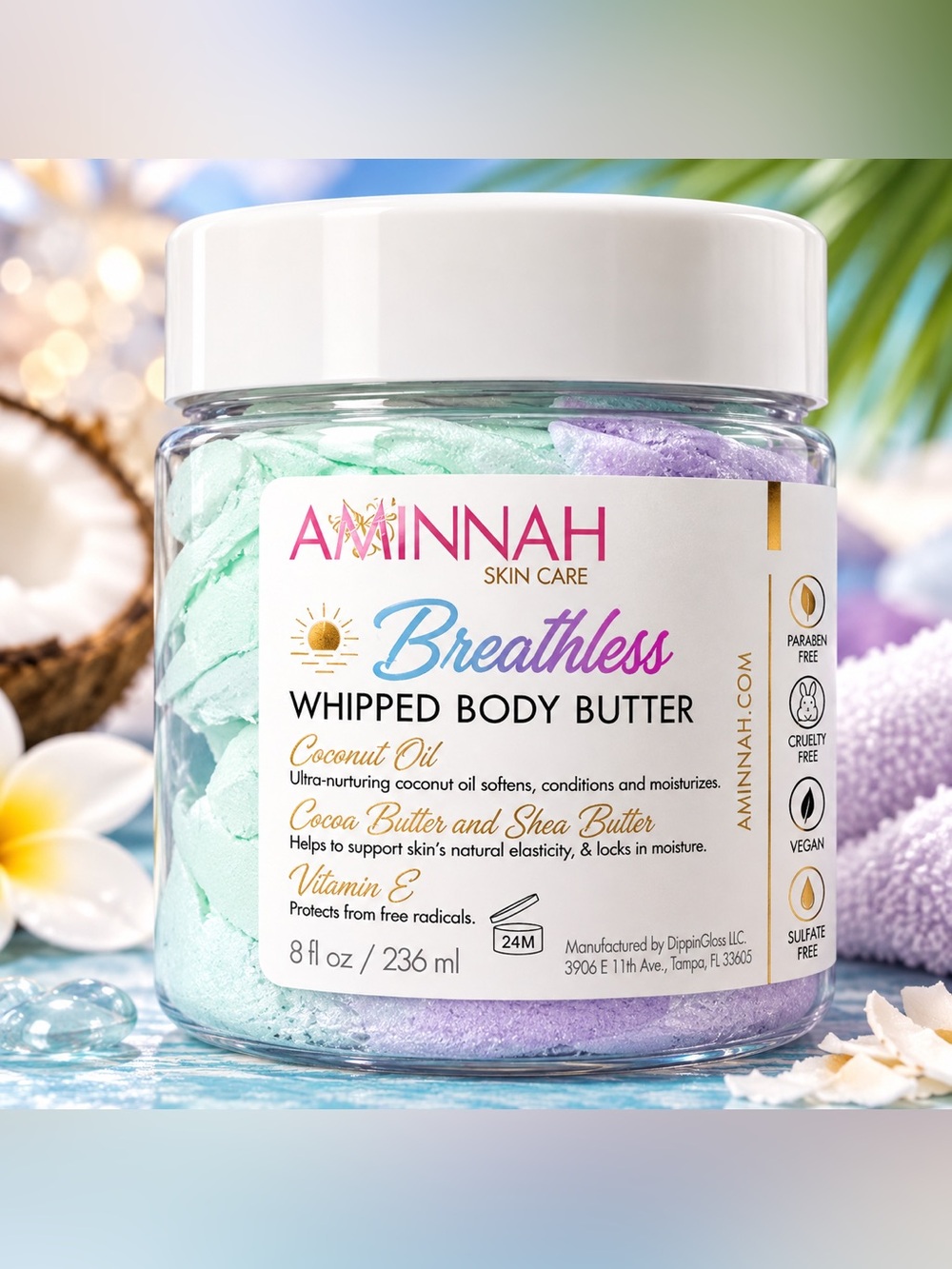 Aminnah Breathless Whipped Body Butter